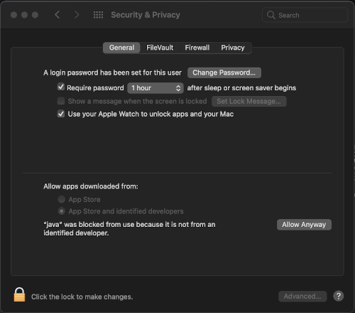 Mac Security Warning 2
