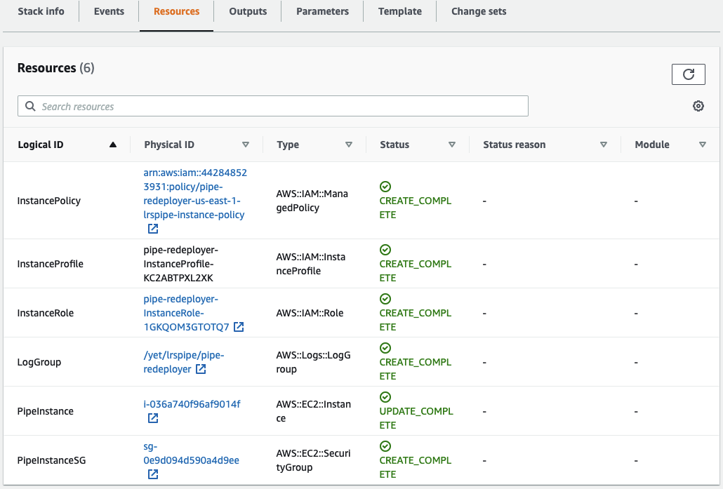 LRSPipe Template Deployment Options